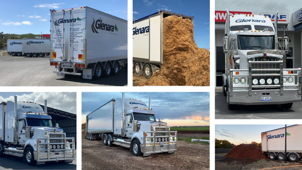 Glanara Transport photo collage